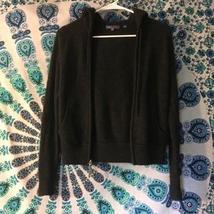 Vince grey cashmere hoodie